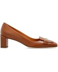 Tod's - Leather Heeled Shoes - Lyst