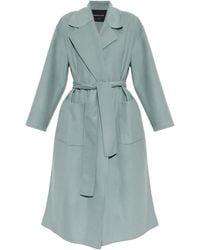 Fabiana Filippi - Wool Coat With Belt - Lyst