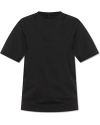 Rick Owens - Cotton T-Shirt With A Crew Neck - Lyst