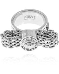 Versace - Ring With Medusa's Head - Lyst