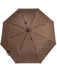 Moschino - Folding Umbrella With Monogram - Lyst