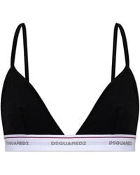 DSquared² - Bra With Logo - Lyst