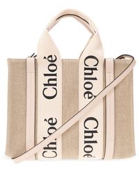 Chloé - 'woody Small' Shoulder Bag, - Lyst