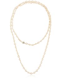 Tory Burch - Necklace With Glass Pearls - Lyst