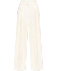 Jil Sander - Pleated Crease Trousers - Lyst