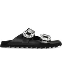 Roger Vivier - Slides 'Slidy Viv' - Lyst