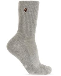 A Bathing Ape - Socks With Logo - Lyst