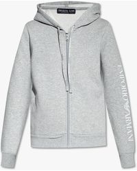 Emporio Armani - Hoodie With Logo, ' - Lyst