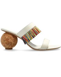 Ferragamo - Heeled Mules - Lyst