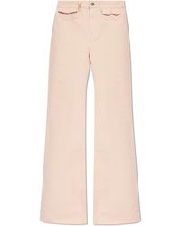 Chloé - Jeans With Flared Legs - Lyst