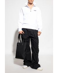 DSquared² - Sweatshirt With A Stand-Up Collar - Lyst