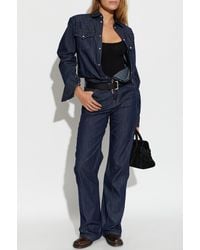 DSquared² - Denim Jumpsuit With Long Sleeves - Lyst