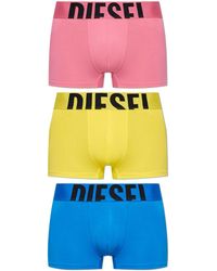 DIESEL - Three-Pack Of Boxer Briefs 'Umbx-Damienthreepack' - Lyst
