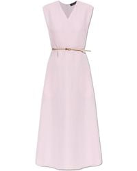 Fabiana Filippi - Dress With A Decoratively Finished Hem - Lyst
