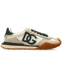 Dolce & Gabbana - Sports Shoes With Logo - Lyst