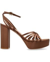Gianvito Rossi - 'Rita' Platform Sandals - Lyst