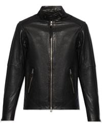 AllSaints - 'Cora' Leather Jacket - Lyst