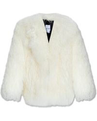 The Attico - Short Fur Coat, - Lyst