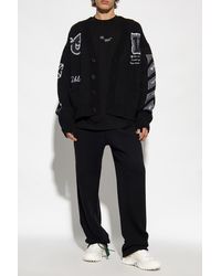 Off-White c/o Virgil Abloh - Off- Sweatpants With Logo - Lyst