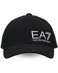 EA7 - Baseball Cap With Logo, - Lyst