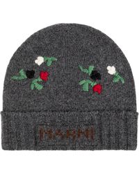 Marni - Cap With Embroidery - Lyst