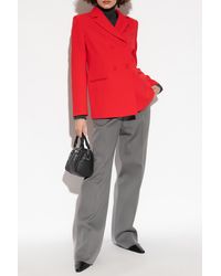 Kate Spade - Double-Breasted Blazer - Lyst