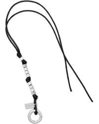 Maison Margiela - Long Keychain On A Leather Strap - Lyst