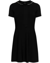 Valentino Garavani - Dress With Shimmering Crystals - Lyst