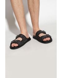 Fendi - Monogrammed Slides - Lyst