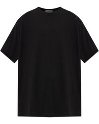 Yohji Yamamoto - Crew Neck T-Shirt - Lyst