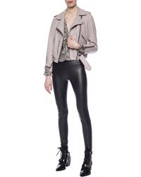 AllSaints Drea Raffi Leggings in Black 