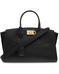Ferragamo - Shoulder Bag "Noth-South Hobo Large" - Lyst