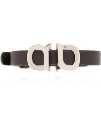 Ferragamo - Leather Bracelet - Lyst