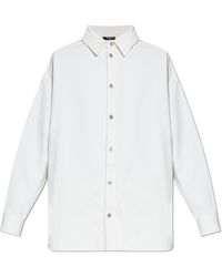 Balmain - Denim Shirt - Lyst