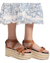 Loewe Wedge sandals for Women - Up to 50% off | Lyst