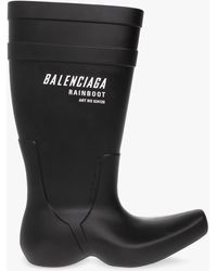 Balenciaga - Excavator Rubber Rain Boots - Lyst