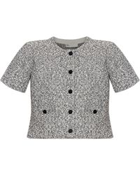Tory Burch - Cardigan With Pockets - Lyst