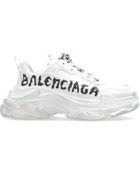 Balenciaga - Sports Shoes 'Triples S' - Lyst