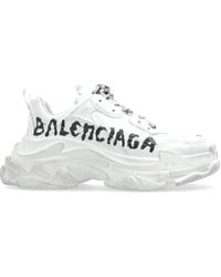 Balenciaga - Sports Shoes 'Triples S' - Lyst