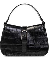 Furla Women's Mini Bella Leather Shoulder Bag - Nero in Black | Lyst
