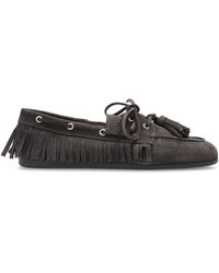 POSA - "Boat Native Tassel" Loafers Shoes - Lyst