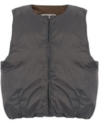 Rethinkit Studios - Insulated Vest With Embroidered Logo - Lyst
