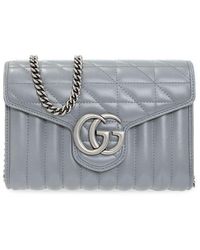 Gucci Leather Bamboo Diana Chain Wallet (SHF-bkBLXN) – LuxeDH
