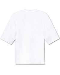 The Mannei 'cergy' Oversize T-shirt - White