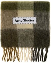 Acne Studios - Wool Scarf With Fringing - Lyst