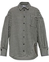 The Attico - Shirt With Houndstooth Pattern - Lyst