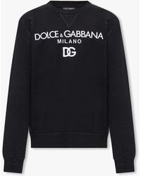 Dolce & Gabbana - Sweatshirt With Logo - Lyst