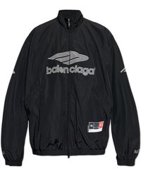 Balenciaga - Jacket With Stand-Up Collar - Lyst