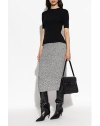 Tory Burch - Skirt With An Elastic Waistband - Lyst
