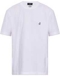 DSquared² - T-Shirt With Logo Appliqué - Lyst